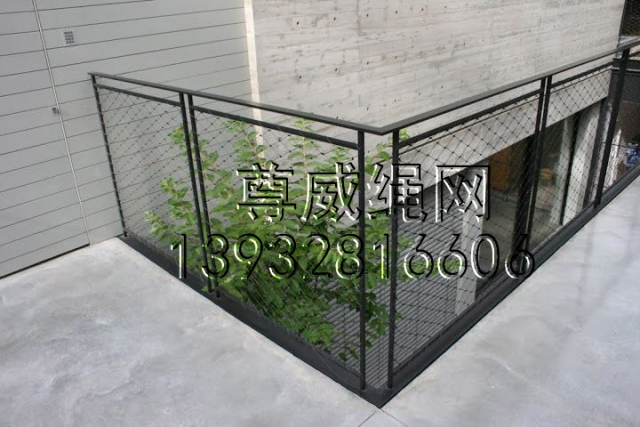 黑色氧化不銹鋼繩網